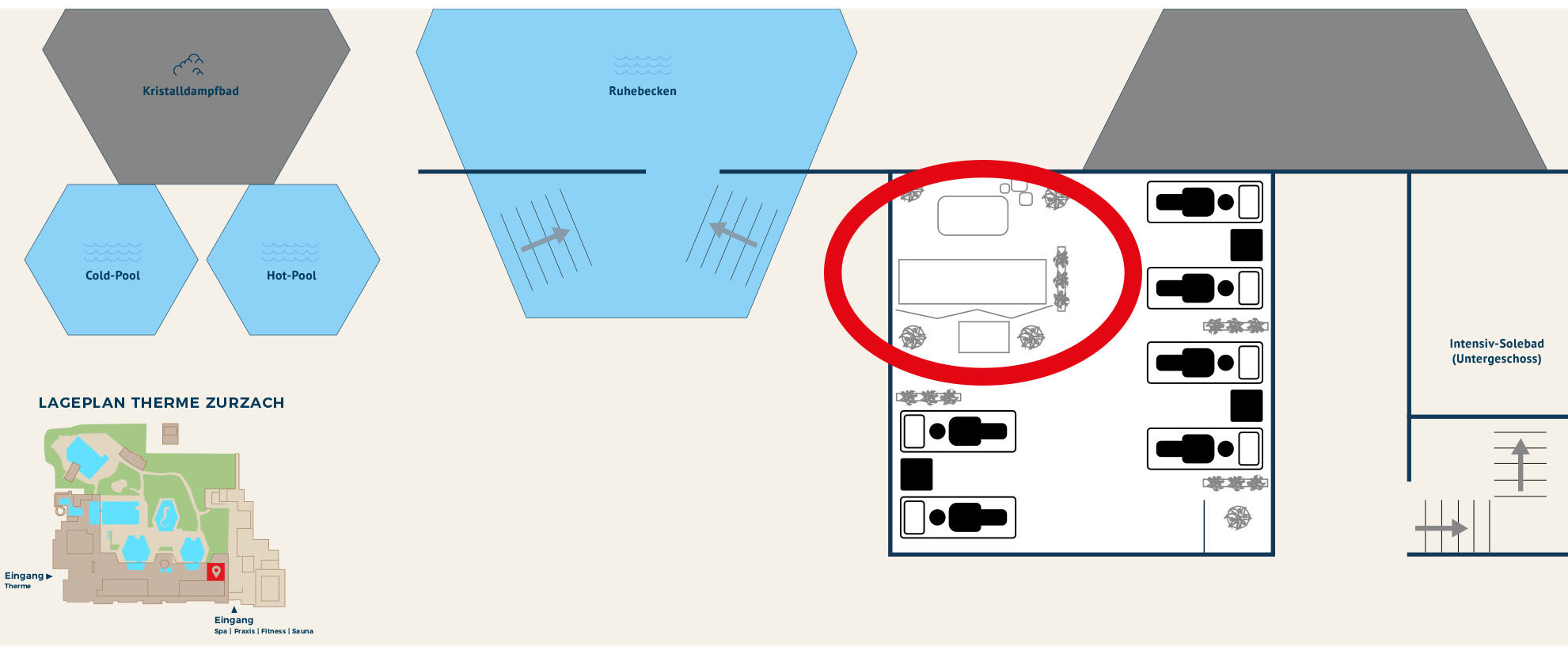 Lageplan Thermen Relax-Lounge
